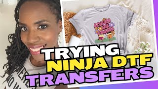 Ninja DTF Transfers for my Business💕💕