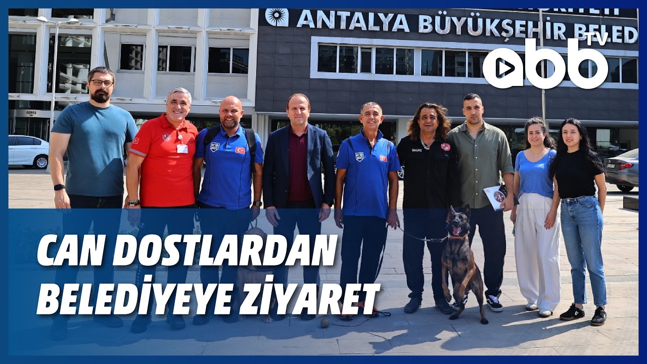 CAN DOSTLARDAN BELEDİYEYE ZİYARET