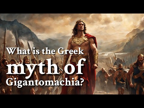 What is the Greek myth of Gigantomachia? Greek Mythology Story
