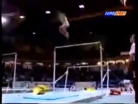Uneven Bars Underswing Forward Salto Forward 360 Dismount Gymnastics Video