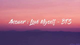 Download lagu Answer : Love Myself - BTS [ Lirik   Terjemahan Sub Indo ] mp3
