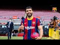KUN AGÜERO'S FIRST STEPS AT CAMP NOU!!!