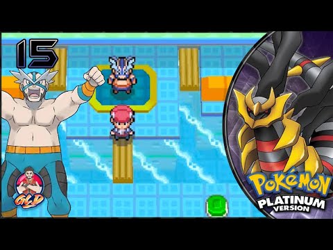 Pokemon Platinum Walkthrough (2023) Part 15: Gym Battle #5 Crasher Wake!