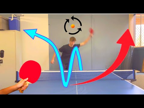 3 Step Tutorial on the SNAKE Shot 🐍🏓 (Crazy Spin)