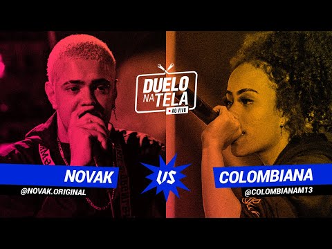 (BATALHA NINJA) NOVAK VS COLOMBIANA (PRIMEIRA FASE) - DUELO NA TELA AO VIVO - 29/08/21