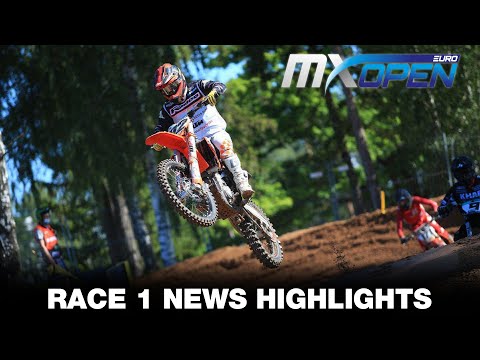 EMXOPEN Race 1 News Highlights - MXGP of Latvia 2020
