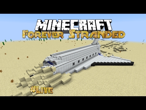 Modded Minecraft | Forever Stranded | Live | New Map Lets Play #2 (Archive Stream)