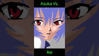 how to draw Asuka and Rei