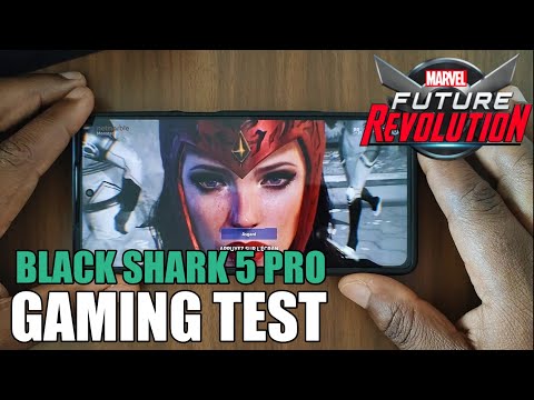 Black Shark 5 Pro - Marvel Future Revolution Gaming test | Snapdragon 8 Gen 1, 144Hz, 12GB RAM