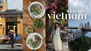 VIETNAM diaries 🇻🇳 4 days in da nang itineray, hoi an day trip, local eats, ba na hills + prices