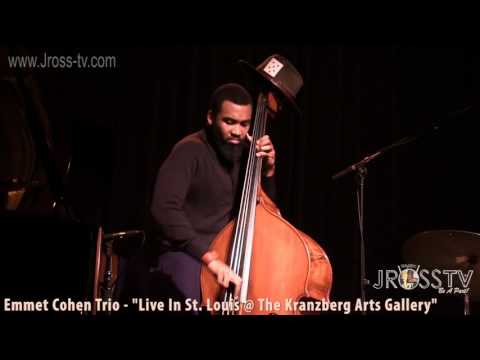 James Ross @ Emmet Cohen Trio - "Live At The Kranzberg Arts Gallery" - www.Jross-tv.com (St. Louis)