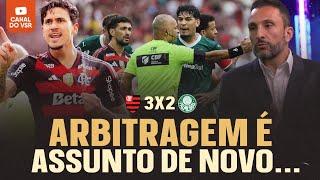 FLA É EFICIENTE, MAS PALMEIRAS É PREJUDICADO PELO APITO