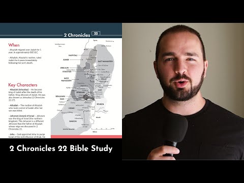 2 Chronicles 22 Summary: 5 Minute Bible Study