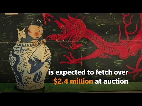希少なタンタンのアートワークは240万ドルを超えるかもしれません。 (Rare Tintin artwork may fetch over $2.4 million)