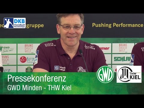03.06.2018 GWD Minden - THW Kiel // Pressekonferenz