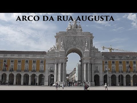 LISBOA: Arco da Rua Augusta - miradouro (Portugal)