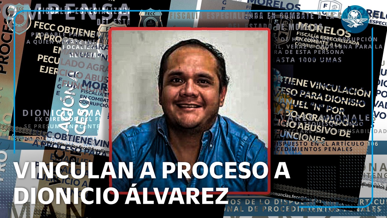 Dionicio Álvarez, excolaborador de Cuauhtémoc Blanco, es vinculado a proceso