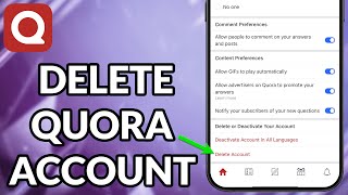 How To Delete Quora Account