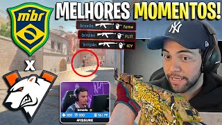 QUE AULAAAA!🔥 MIBR x VIRTUS PRO (MELHORES MOMENTOS) - FISSURE Playground 1