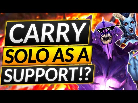 How to Play SUPPORT PERFECTLY (ft. Roger) - These Bane Tips Solo CARRY - Dota 2 Guide