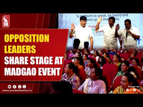 Patkar, Vijai & Venzy Share Stage In Margao 