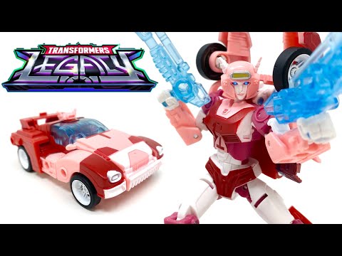 Transformers LEGACY Deluxe Class ELITA-1 Review