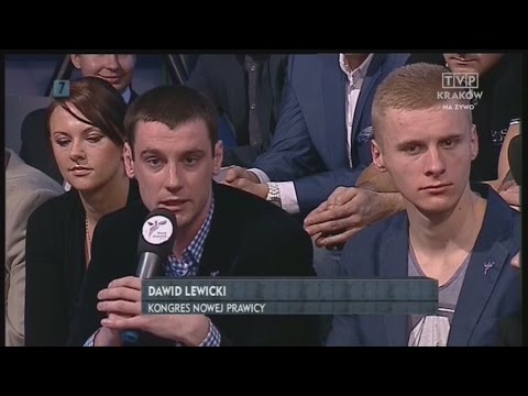 Młodzież kontra 506: Dawid Lewicki (KNP) vs Stefan Niesiołowski (PO) 23.11.2014