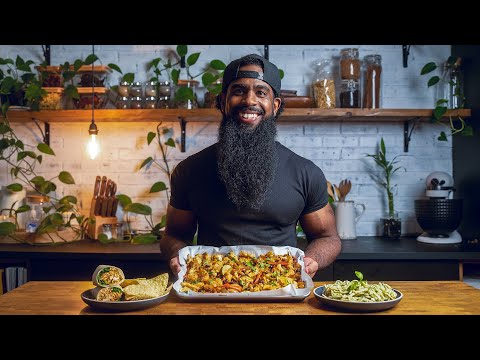 What I Eat in a Day | High Protein, Nut Free Vegan Easy Dinner Recipes