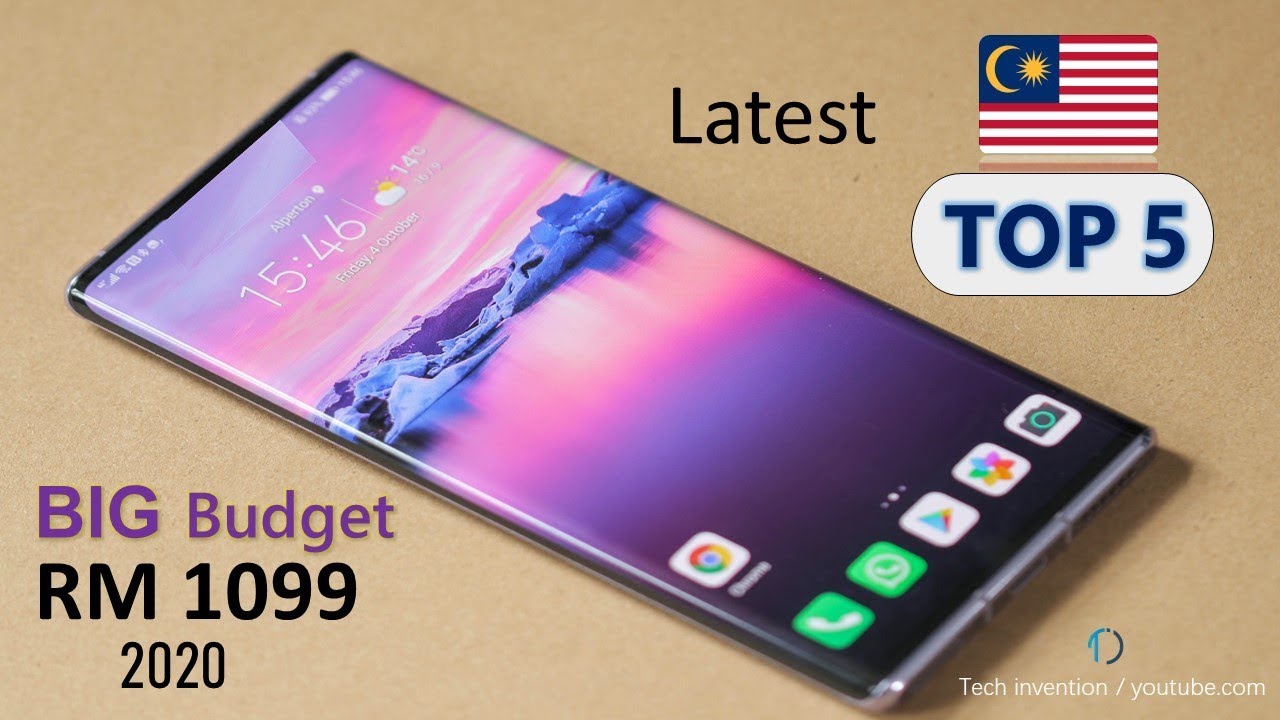 TOP 5 Best Budget phones in Malaysia 2020 (Bawah Rm 1099)