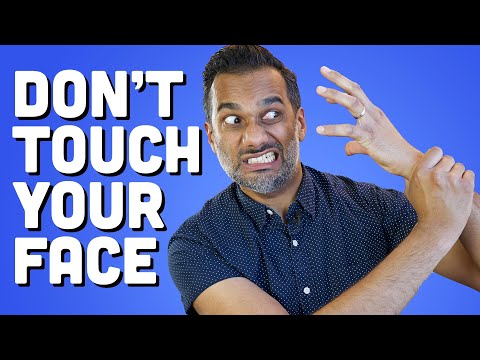 STOP touching your face - STEP BY STEP guide