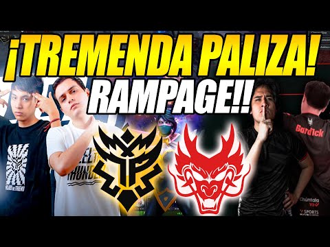 TREMENDA PALIZA + RAMPAGE!! THUNDER PREDATOR vs HOKORI - BO3- DPC SA WINTER TOUR 2022