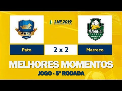 Liga Nacional de Futsal - Melhores Momentos - Pato 2 x 2 Marreco - 5ª Rodada