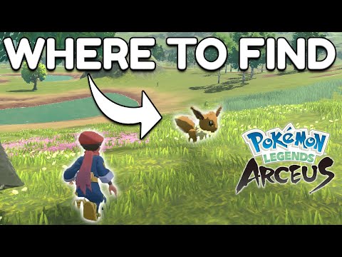 Where to find Eevee early in Pokemon Legends: Arceus