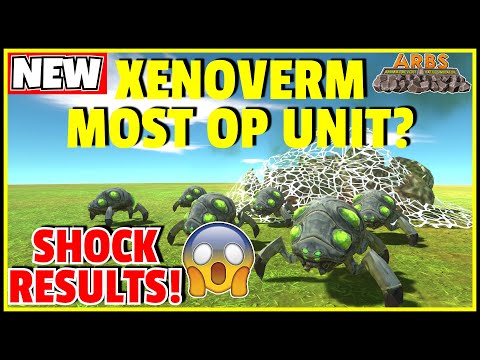 NEW ARBS UNIT! XENOVERM IS OP! SHOCK RESULTS! 😱 | Animal Revolt Battle Simulator
