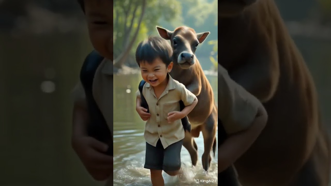 Cute babies and animals playing #play #animals #toddlers