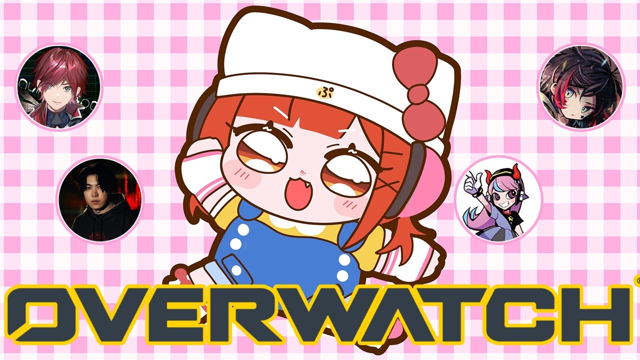 【OW】OWランク遊び w/ローレン・スパイギア・selly・うるか【ラトナ・プティ/にじさんじ】