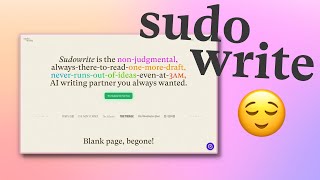 Sudowrite Simplified - Learn to Use AI Writing Tools in 11 Minutes