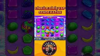 SWEET BONANZA 🍭 #sweetbonanza100x #slotoyunları #slot #haydi #bigbassbonanzadüşükkasa #slotoyunları