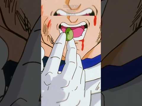 Vegeta eats Senzu beans for the first time #DBZedits #Vegeta #DragonBallz