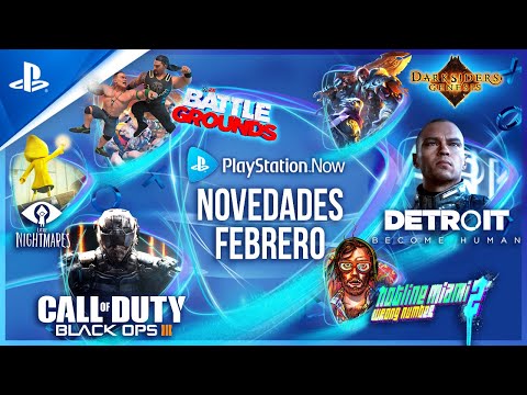 Call of Duty: Black Ops III, Detroit: Become Human y WWE 2K Battlegrounds encabezan las novedades de PlayStation Now en febrero