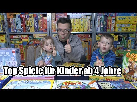 Top Spiele / Kinderspiele für Kinder ab 4 Jahre - Fehlt was? ;-)