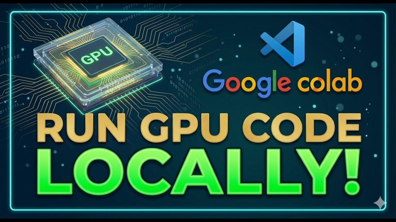The new Vscode extension that allow you to run code with GPU LOCALY