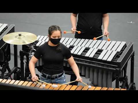 Dylan Ewing on Drum Set in Rise Percussion 2022