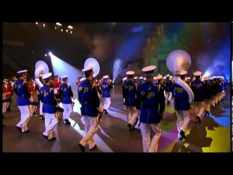 Massed Bands with the Euroband, Excelsior and Thalita Rotterdam at Netherlands Military Tattoo 2006