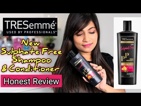 How To Get Frizz Free, Silky Smooth Hair ?? | TRESEMME SULPHATE FREE SHAMPOO *Non Sponsored* Review