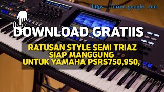 Download lagu Download Style Semi Sunan Triaz gratis Untuk keyboard yamaha psrs750,950,Siap Manggung mp3