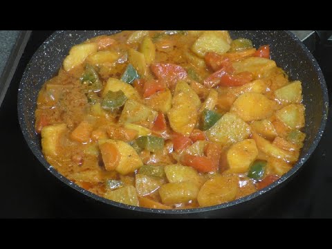 Gulasch Ohne Fleisch ♥ Gemüsegulasch ♥ Köstlich, schnell und einfach