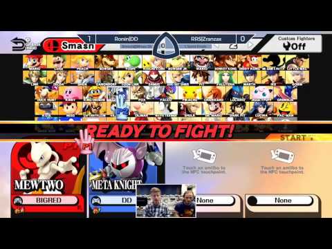 Sm4sh@Mines 56 - BigRed (Mewtwo, R.O.B.) Vs. Ronin|DD (Meta Knight) - Losers Finals