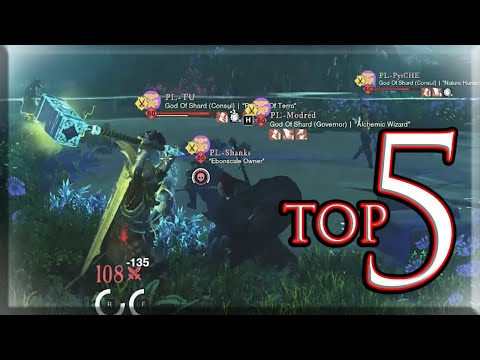 His Heavy Tank Build Is Killing Everyone.. 🛡 New World Top 5 PvP Fights # 4 - New World PvP Gameplay