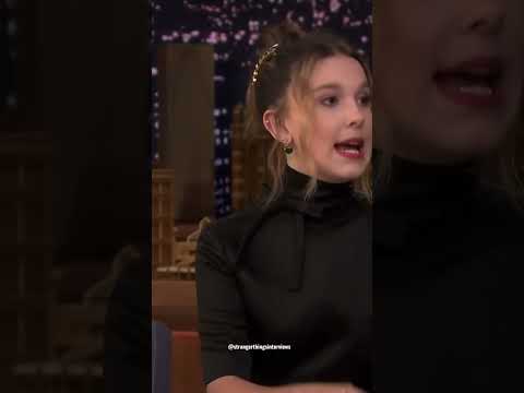Millie Bobby Brown speaking in a British northern accent #milliebobbybrown